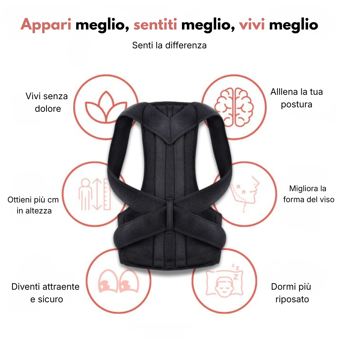 PostureReset™ Correttore posturale ortopedico