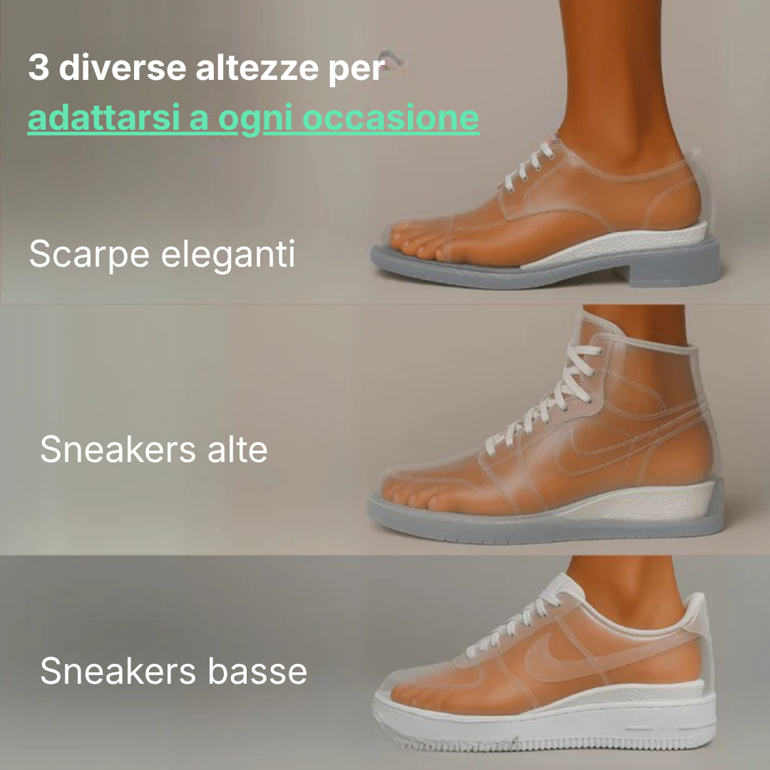 AirCush 3.0 Solette Ortopediche & Rialzanti