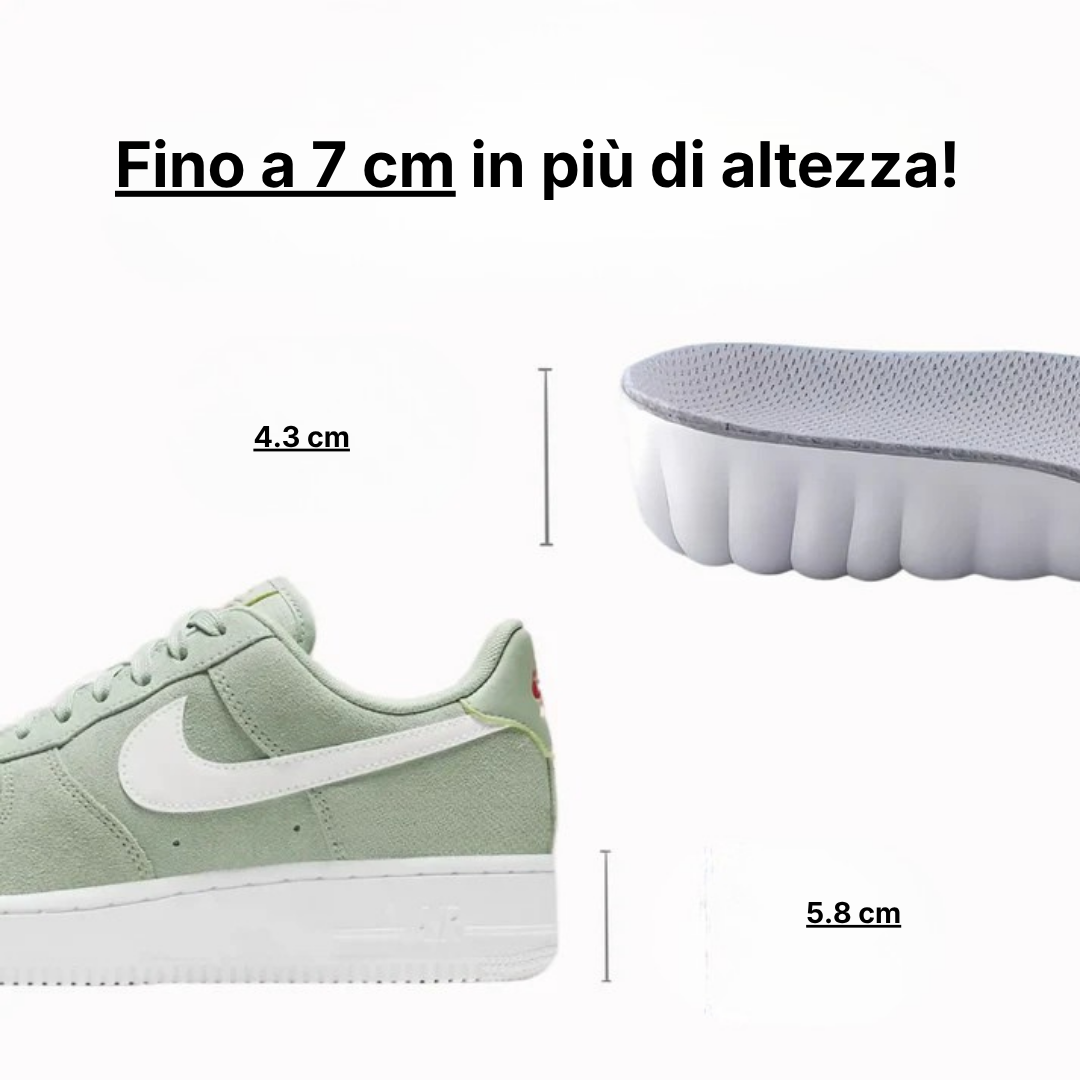 AirCush 3.0 Solette Ortopediche & Rialzanti