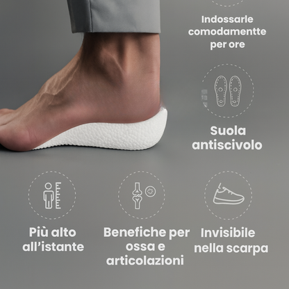 AirCush 3.0 Solette Ortopediche & Rialzanti