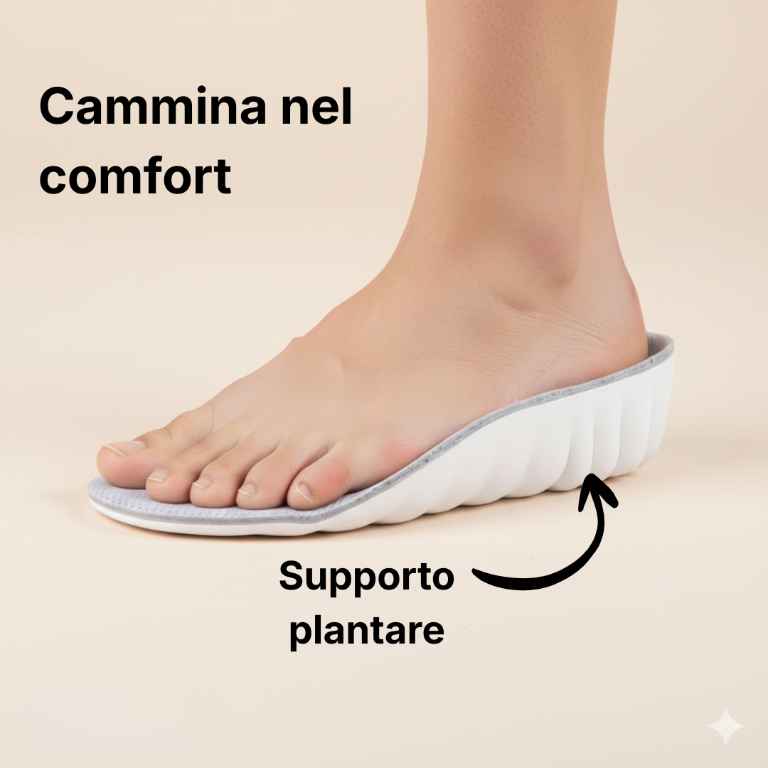 AirCush 3.0 Solette Ortopediche & Rialzanti